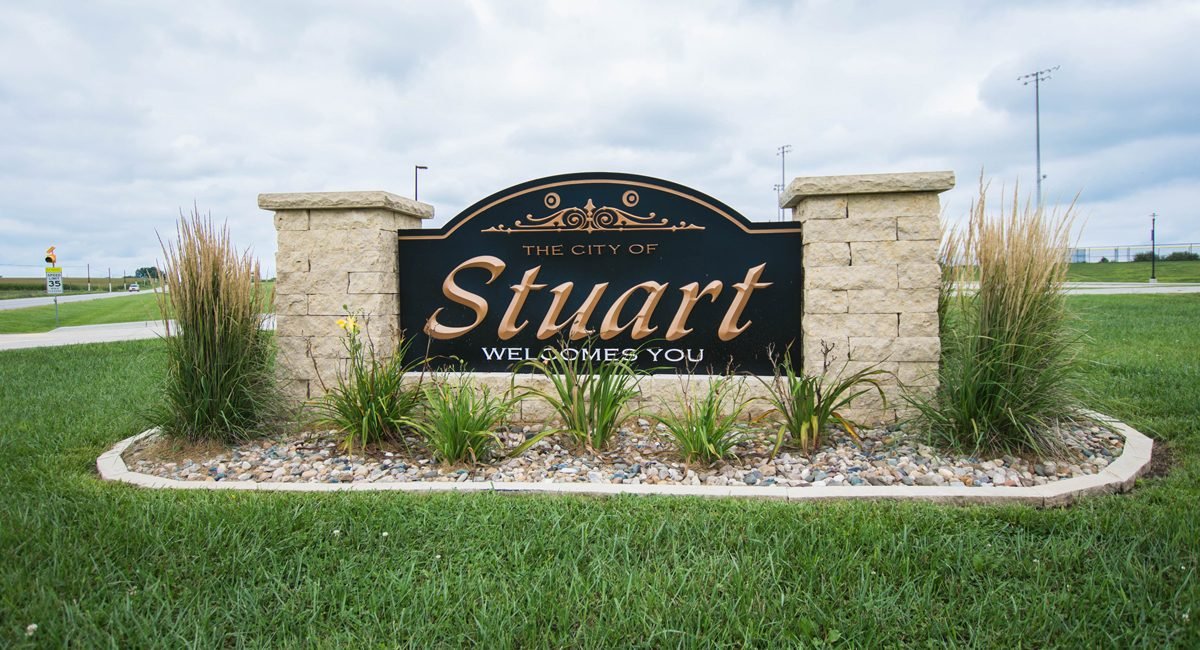Stuart Motor Lodge sign